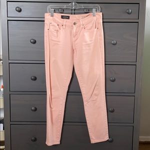 J.Crew Blush Toothpick Ankle Jeans